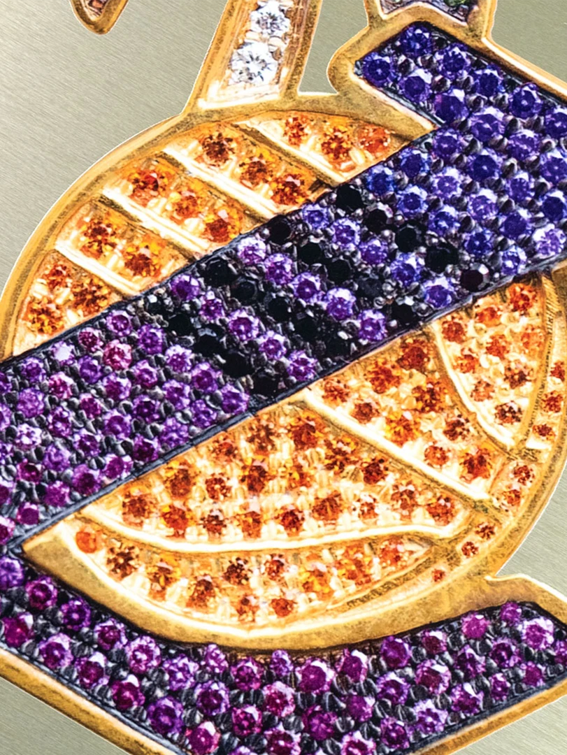 The Loyalist Greg Yuna Lakers Diamond Print (Limited To 75) 5 The Loyalist Greg Yuna Lakers Diamond Print (Limited To 75)