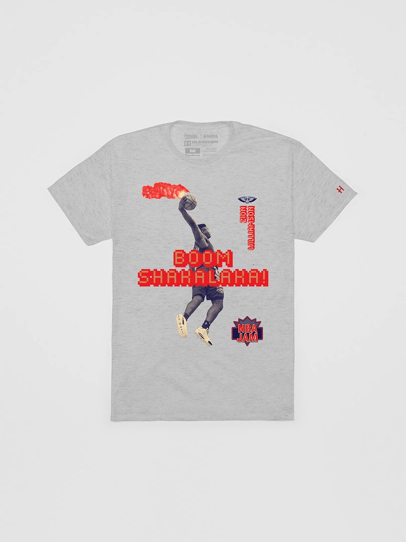 The Loyalist Zion Williamson NBA Jam T-Shirt Basketball 3 The Loyalist Zion Williamson NBA Jam T-Shirt Basketball