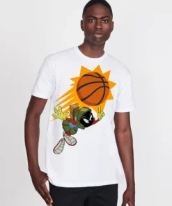 Loyalist The Suns X Space Jam Marvin White T-Shirt Basketball