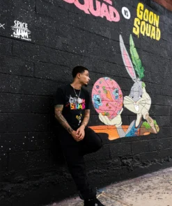 Loyalist Space Jam Marvin The Martian Goon Squad T-Shirt Basketball