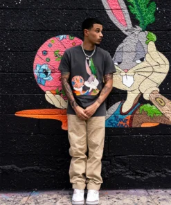 Loyalist Basketball Space Jam Bugs Tune Squad T-Shirt