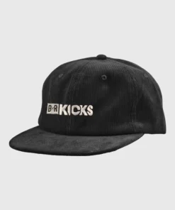 Loyalist B/R Kicks Black Corduroy Logo Hat Headwear