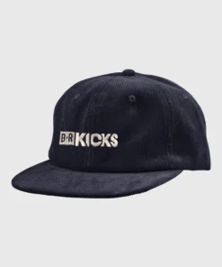Loyalist B/R Kicks Navy Corduroy Logo Hat Headwear