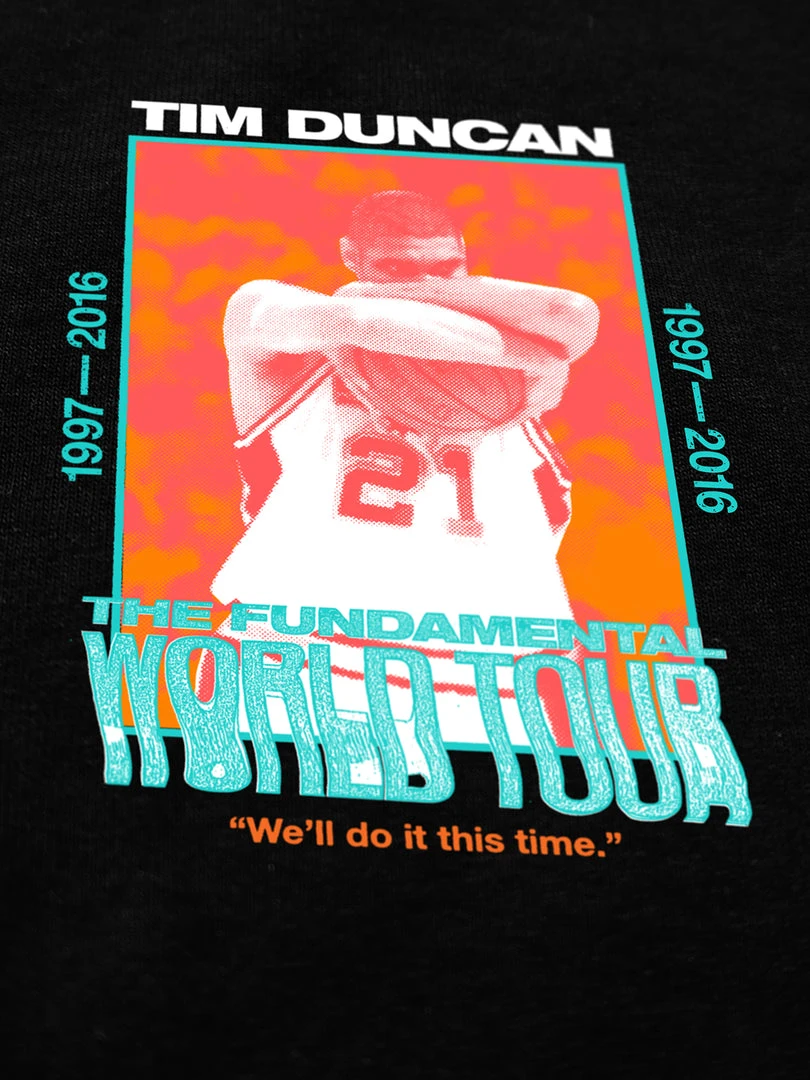 The Loyalist Basketball Tim Duncan World Tour Black Long Sleeve T-Shirt 6 The Loyalist Basketball Tim Duncan World Tour Black Long Sleeve T-Shirt