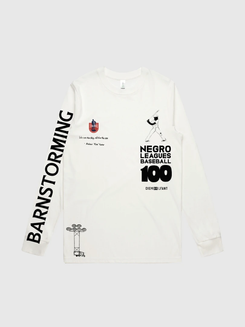 B/R SHOP Barnstorming White Long Sleeve T-Shirt 3 B/R SHOP Barnstorming White Long Sleeve T-Shirt