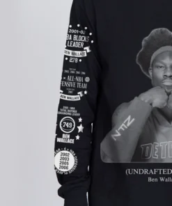 The Loyalist Basketball Ben Wallace World Tour Black Long Sleeve T-Shirt