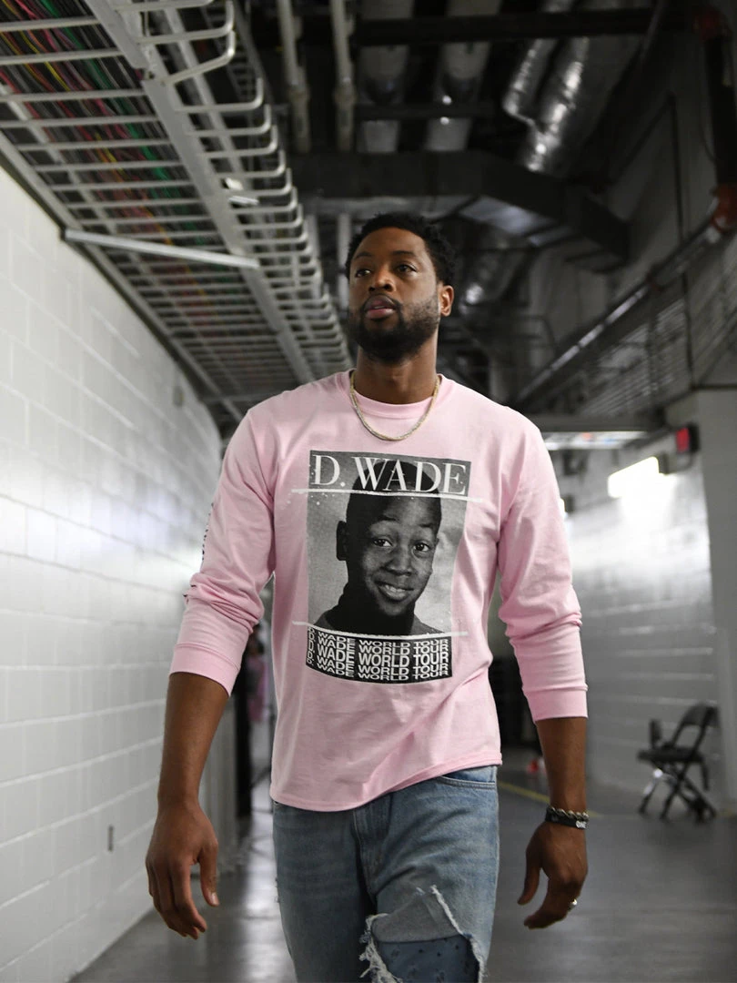 Loyalist Dwyane Wade Pink World Tour Long Sleeve HOLIDAY SALE 3 Loyalist Dwyane Wade Pink World Tour Long Sleeve HOLIDAY SALE