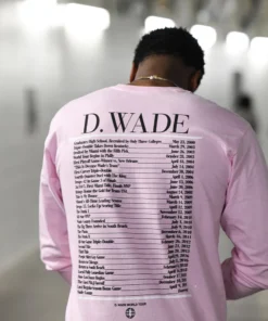 Loyalist Dwyane Wade Pink World Tour Long Sleeve HOLIDAY SALE 9 Loyalist Dwyane Wade Pink World Tour Long Sleeve HOLIDAY SALE