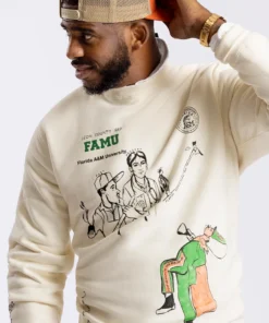 The Loyalist FAMU Excellence With Caring Crewneck HOLIDAY SALE