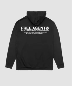 The Loyalist Black "Free Agent" Hoodie HOLIDAY SALE