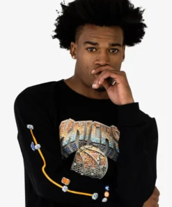 The Loyalist Greg Yuna Knicks Diamond Long Sleeve T-Shirt Basketball