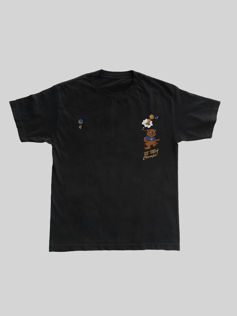 The Loyalist Basketball HoH X Warriors NBA Champs Bear Black T-Shirt 3 The Loyalist Basketball HoH X Warriors NBA Champs Bear Black T-Shirt
