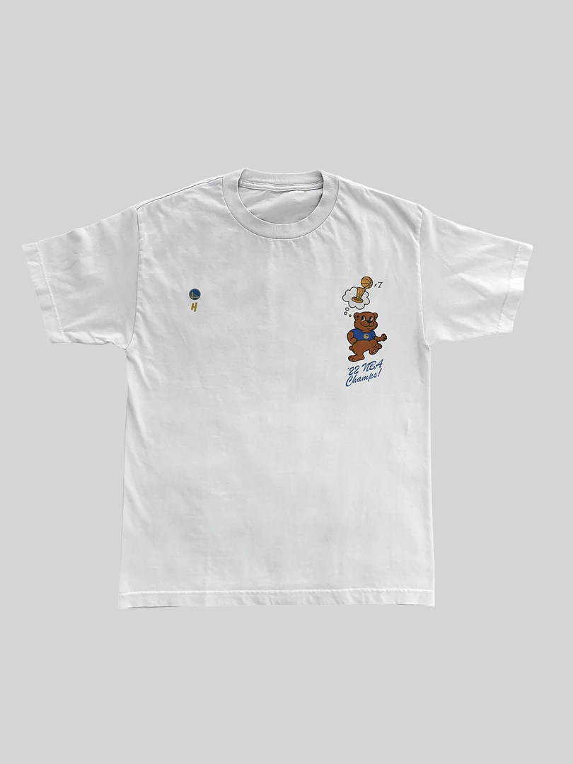 The Loyalist HoH X Warriors NBA Champs Bear White T-Shirt Basketball 3 The Loyalist HoH X Warriors NBA Champs Bear White T-Shirt Basketball
