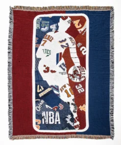 B/R SHOP Basketball Hank Willis Thomas 'That's Game' Printed Blanket (Limited To 75)