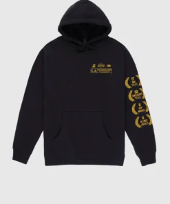The Loyalist The Lakers Check The Credits Black Hoodie Basketball