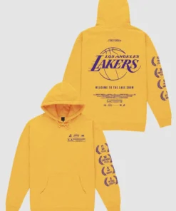The Loyalist The Lakers Check The Credits Gold Hoodie Basketball