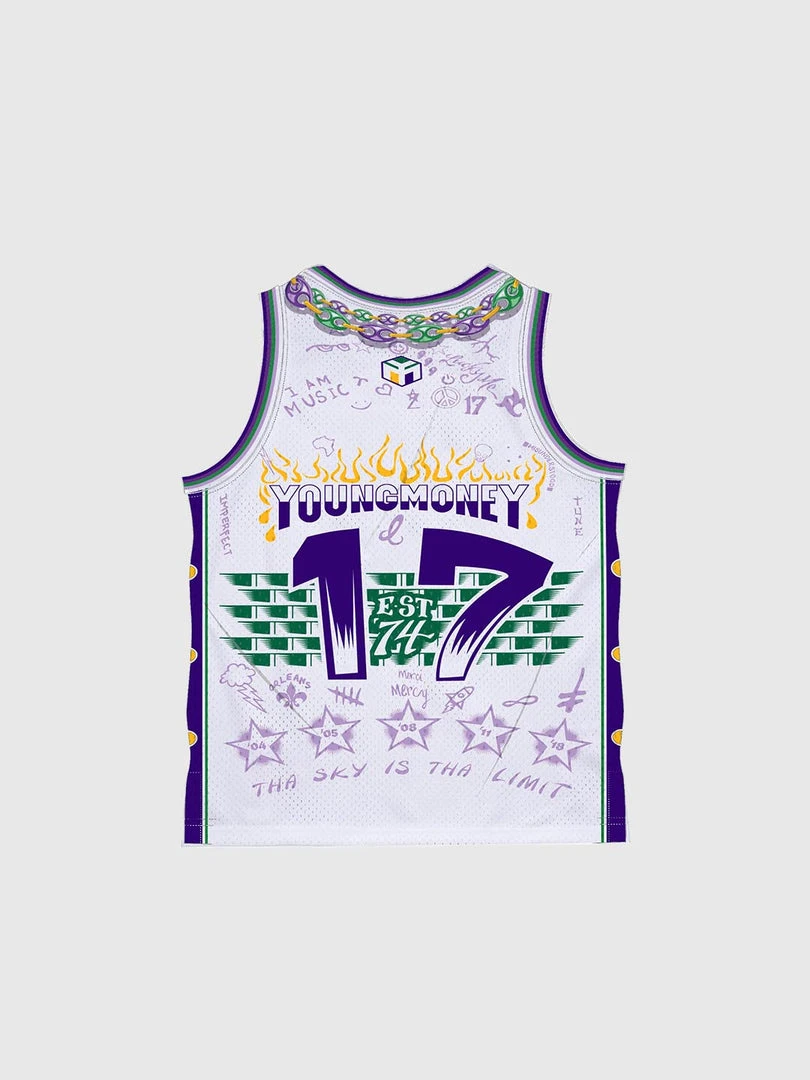 B/R SHOP Young Money X New Orleans Jazz Swingman Jersey Basketball 4 B/R SHOP Young Money X New Orleans Jazz Swingman Jersey Basketball
