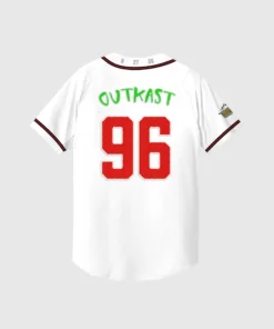 Loyalist ATLiens 25th Anniversary White Baseball Jersey Rewind 9 Loyalist ATLiens 25th Anniversary White Baseball Jersey Rewind