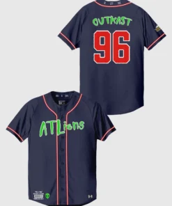 Loyalist Rewind ATLiens 25th Anniversary Navy Baseball Jersey