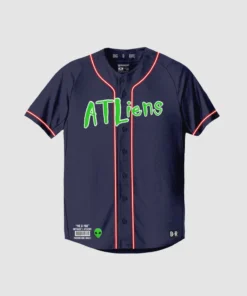 Loyalist Rewind ATLiens 25th Anniversary Navy Baseball Jersey