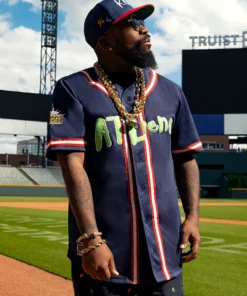 Loyalist Rewind ATLiens 25th Anniversary Navy Baseball Jersey