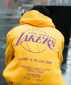 The Loyalist The Lakers Check The Credits Gold Hoodie Basketball