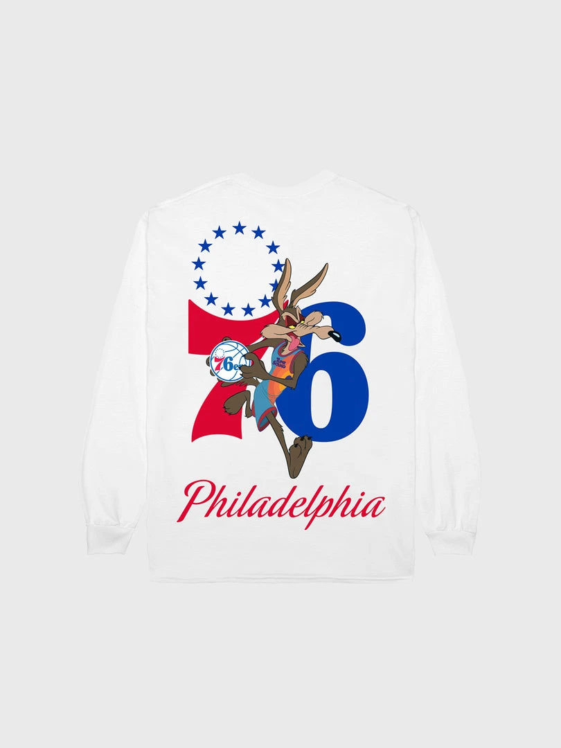 Loyalist Basketball The 76ers X Space Jam Long Sleeve T-Shirt 7 Loyalist Basketball The 76ers X Space Jam Long Sleeve T-Shirt