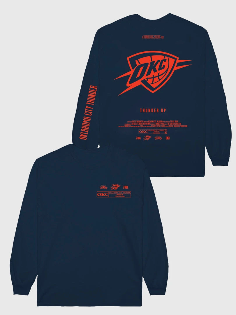 The Loyalist Basketball The Thunder Check The Credits Long Sleeve T-Shirt 3 The Loyalist Basketball The Thunder Check The Credits Long Sleeve T-Shirt