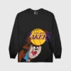 Loyalist Basketball The Lakers X Space Jam Taz Long Sleeve T-Shirt 1 Loyalist Basketball The Lakers X Space Jam Taz Long Sleeve T-Shirt