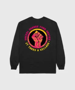 The Loyalist Social Change Fund United Black Long Sleeve T-Shirt Long Sleeve Tees 7 The Loyalist Social Change Fund United Black Long Sleeve T-Shirt Long Sleeve Tees