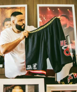 B/R SHOP DJ Khaled X Miami Heat Swingman Shorts