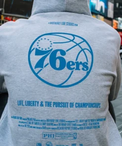 The Loyalist Basketball The 76ers Check The Credits Hoodie