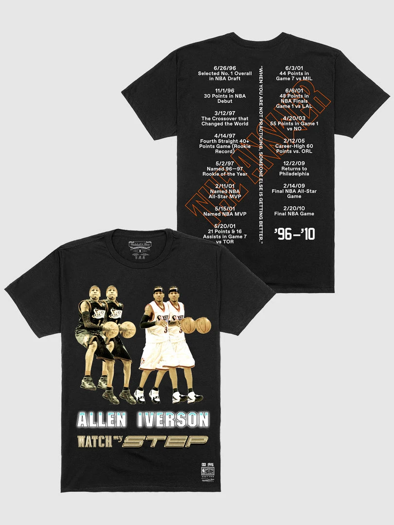 Loyalist Basketball Allen Iverson Watch My Step T-Shirt 4 Loyalist Basketball Allen Iverson Watch My Step T-Shirt