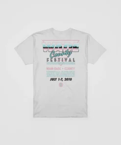 Loyalist Dwyane Wade White “Wade County Festival” T-Shirt HOLIDAY SALE