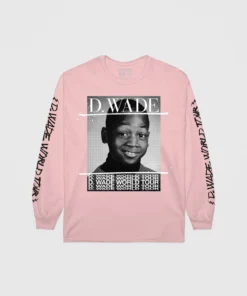 Loyalist Dwyane Wade Pink World Tour Long Sleeve HOLIDAY SALE
