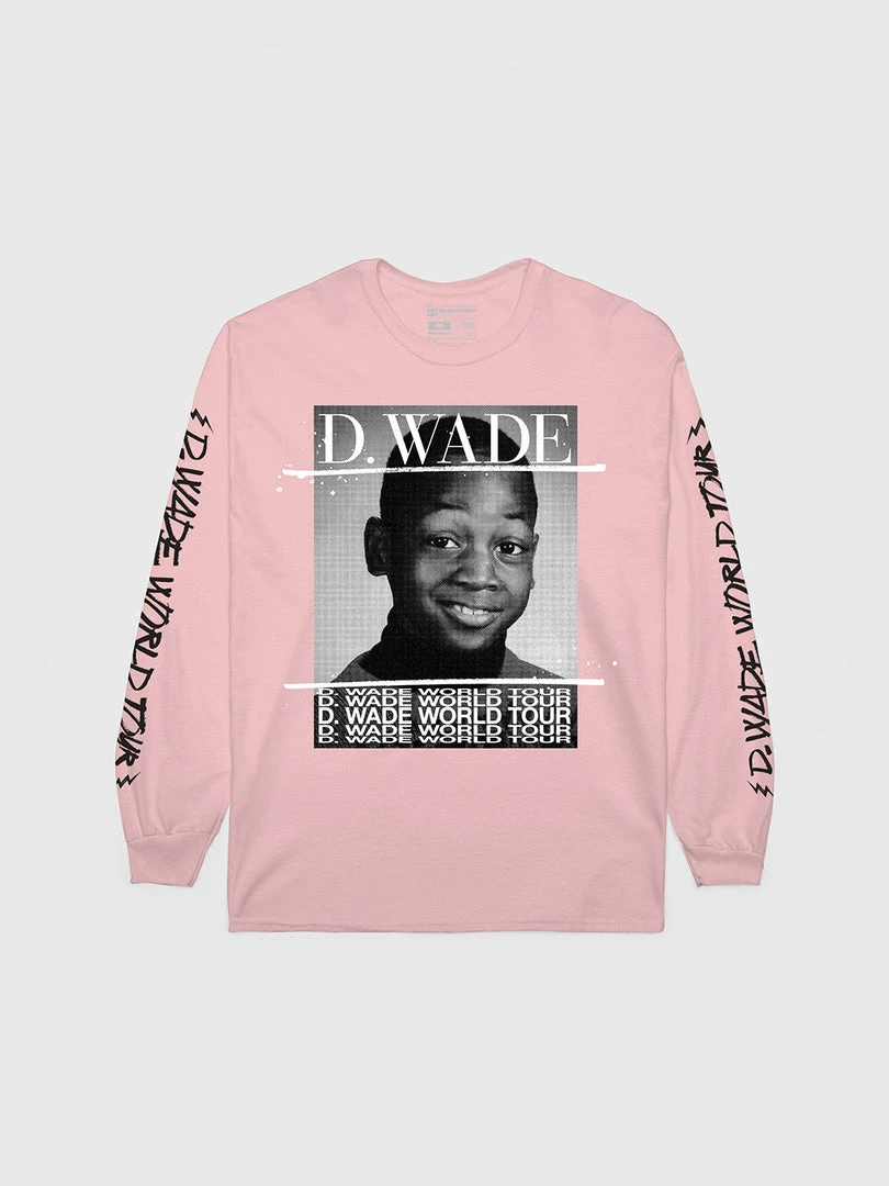 Loyalist Dwyane Wade Pink World Tour Long Sleeve HOLIDAY SALE 4 Loyalist Dwyane Wade Pink World Tour Long Sleeve HOLIDAY SALE