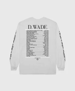 Loyalist Dwyane Wade White World Tour Long Sleeve