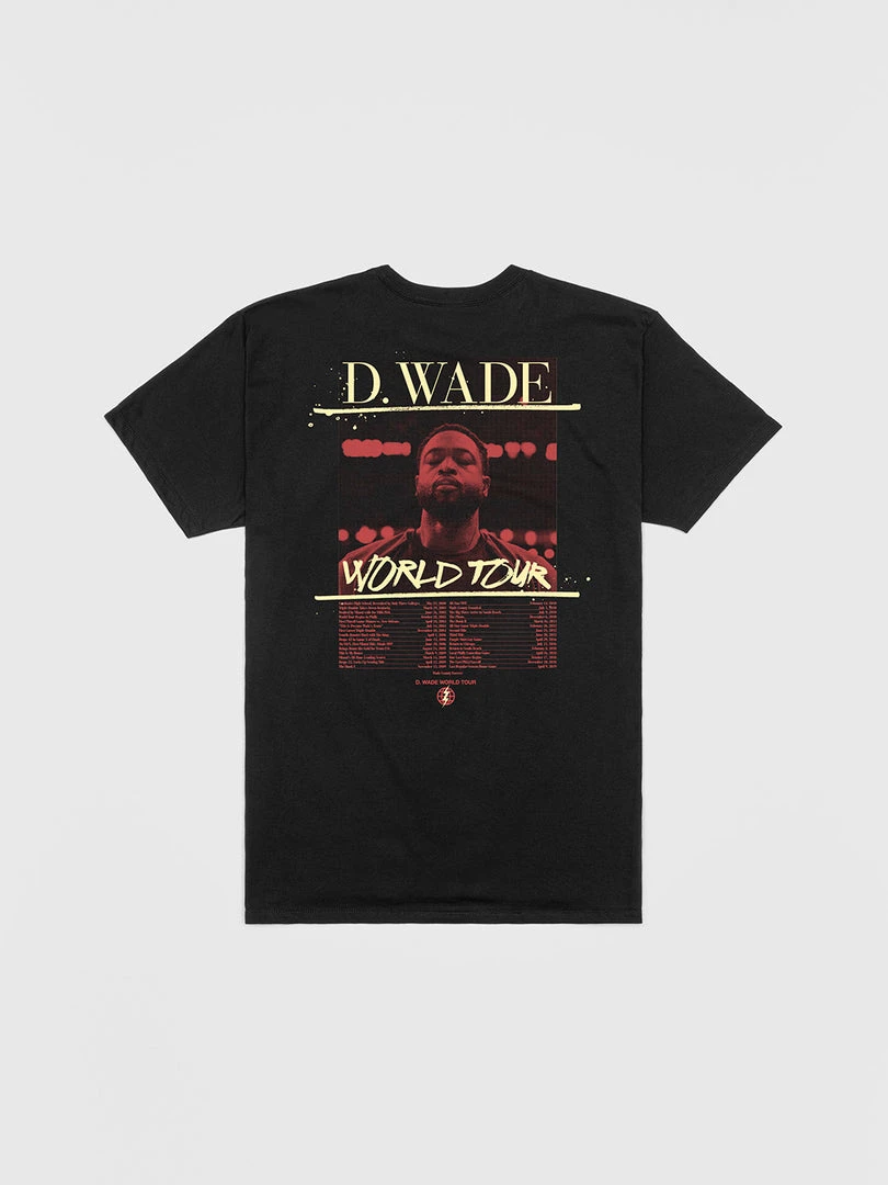 Loyalist Dwyane Wade Black World Tour T-Shirt 4 Loyalist Dwyane Wade Black World Tour T-Shirt