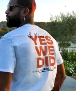 The Loyalist Dwyane Wade White "The Welcome Party" T-Shirt