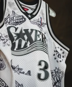 The Loyalist Allen Iverson Player's Edition White Swingman Jersey Basketball