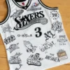 The Loyalist Allen Iverson Player's Edition White Swingman Jersey Basketball