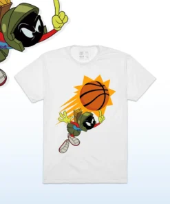 Loyalist The Suns X Space Jam Marvin White T-Shirt Basketball